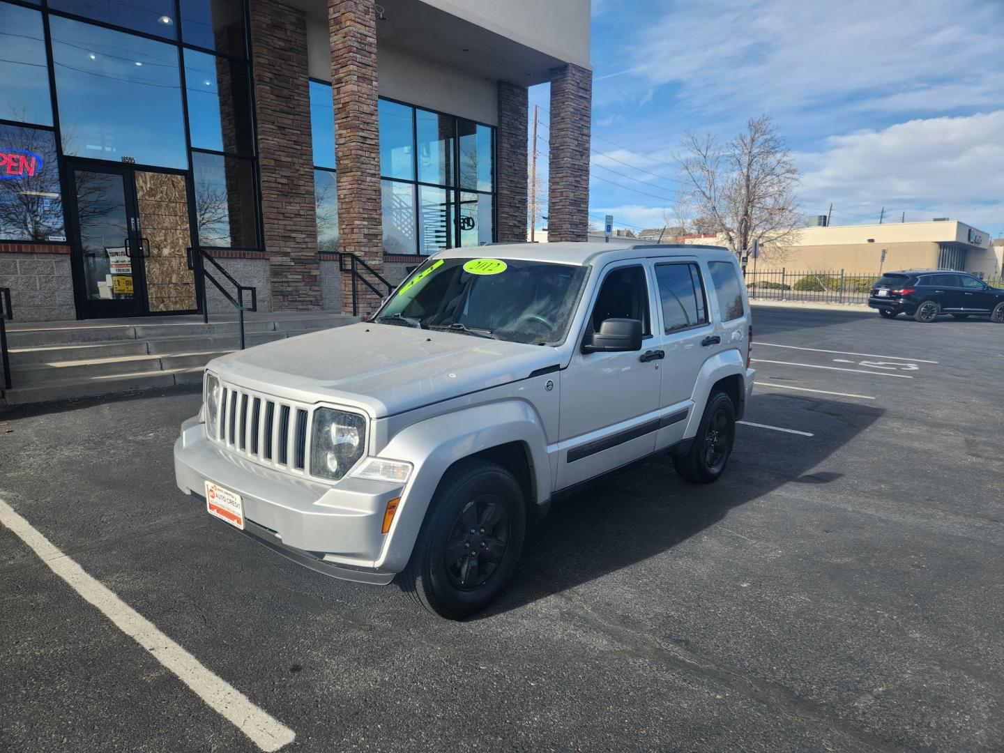 2012 JEEP LIBERTY SPORT 4WD (1C4PJMAK9CW) with an 3.7L V6 SOHC 12V engine, 4-Speed Automatic transmission, located at 8595 Washington St., Thornton, CO, 80229, (303) 287-5511, 39.852348, -104.978447 - Are you in the market for a pre-owned vehicle in Thornton, CO? Look no further than D1 Auto Credit - Thornton. As a trusted used car dealer in Denver County, Jefferson County, and Adams County, we specialize in providing bad credit auto loans for quality used and pre-owned cars, trucks, vans, SUVs, - Photo#1